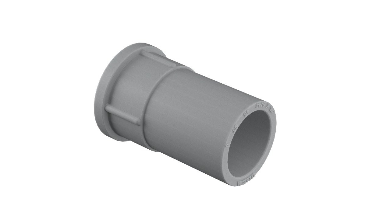 product visual PVC+ UPVC FAUCET SOCKET AW GY 1½"